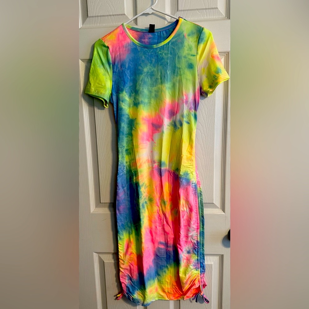 Tie Dye short dress